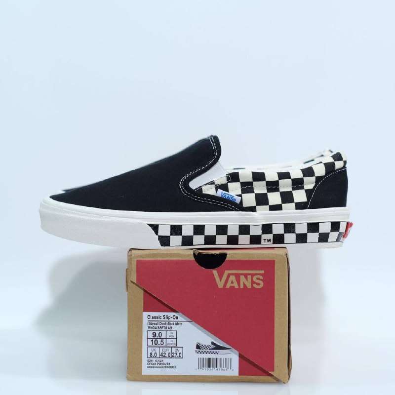 Vans checkerboard discount sidewall