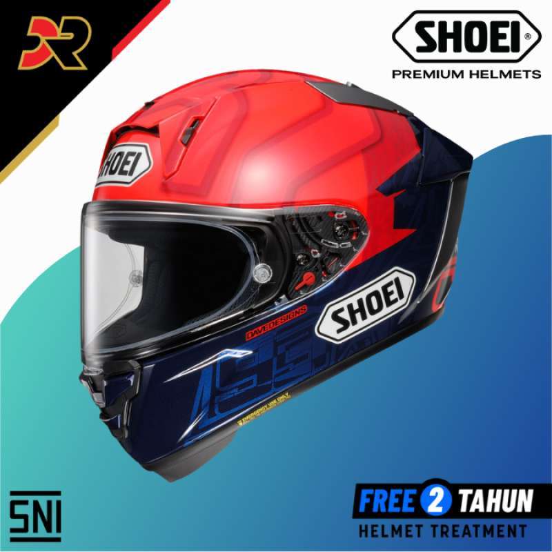 Helm full shop face marquez