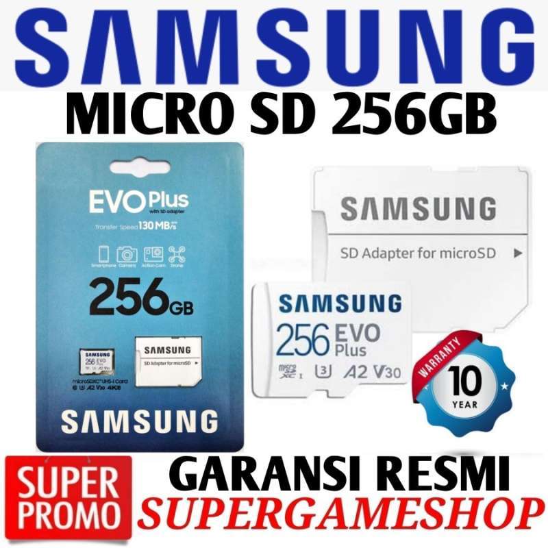 Micro SD 256GB Micro SD 256GB EVO Plus Samsung MicroSD MC 256GB