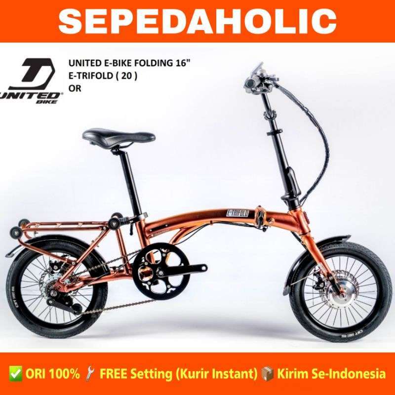 United trifold e bike on sale