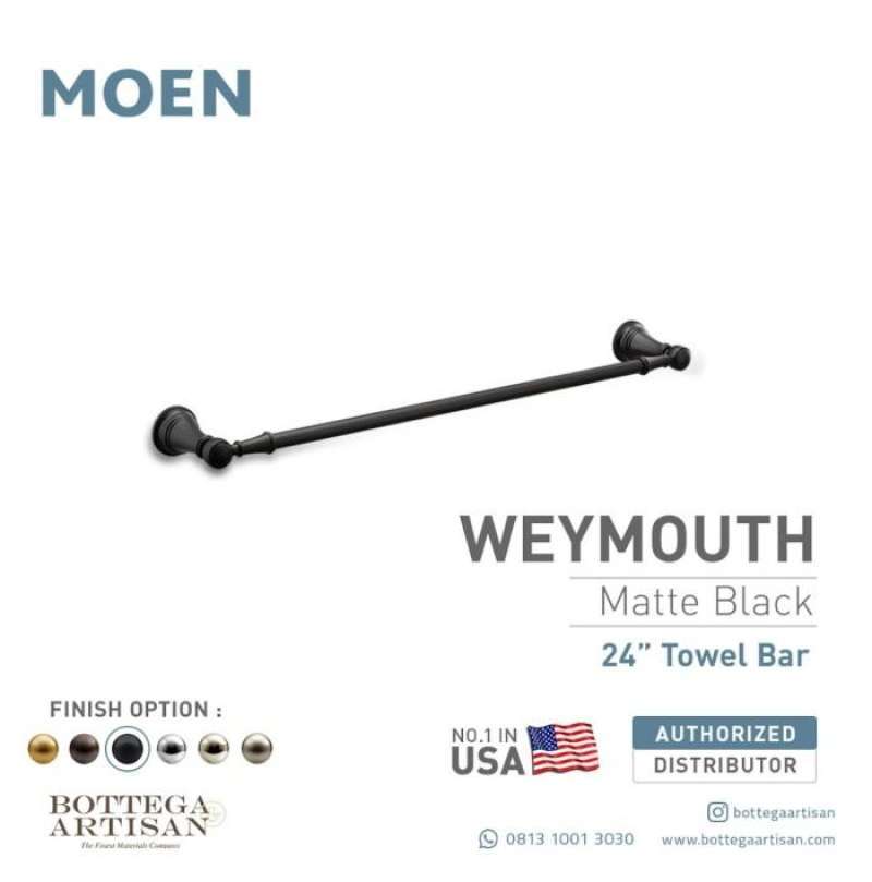 Moen weymouth towel bar online