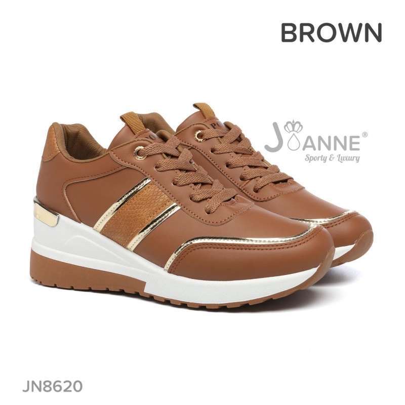 Sepatu wedges sporty top
