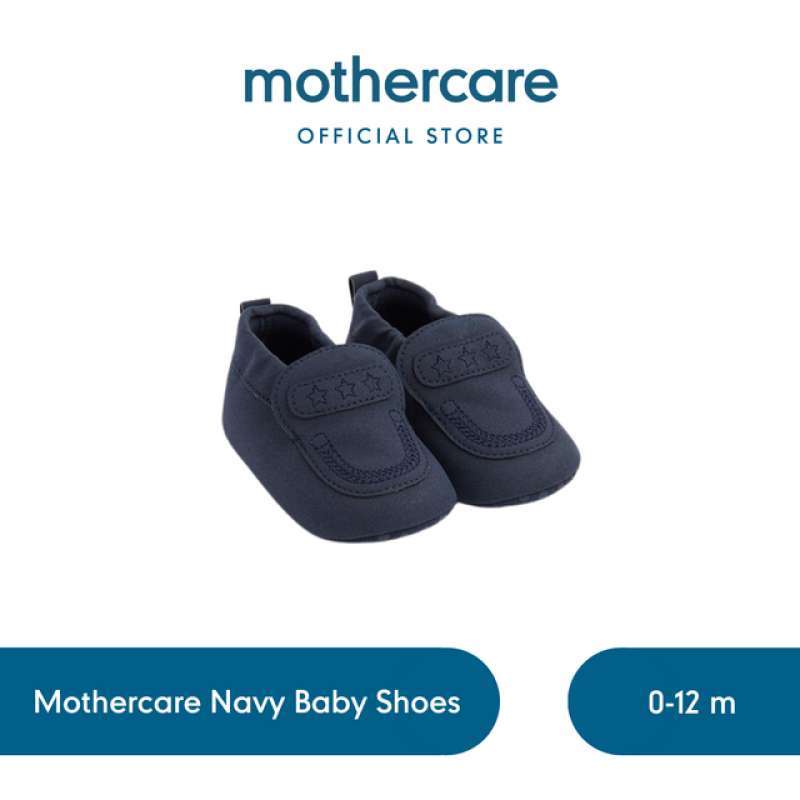 Promo Mothercare Navy Baby Shoes Sepatu Bayi Laki laki Biru