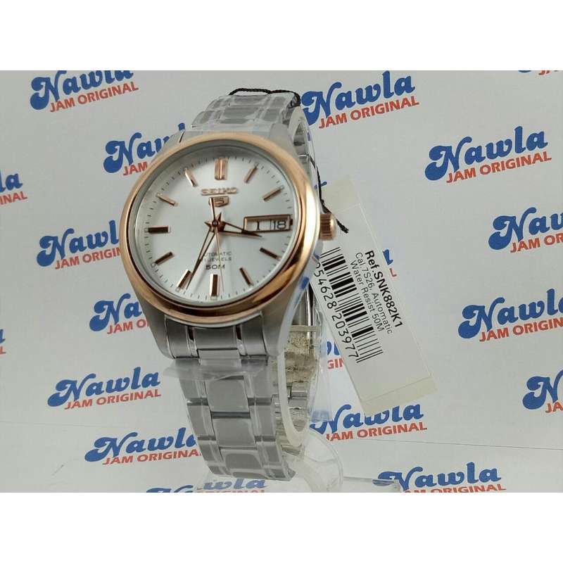 Promo Seiko 5 Ladies Snk882k1 Automatic Rose Gold Bezel Jam Wanita Snk882 Diskon 18 Di Seller Nawla Jam Original Jambangan Kota Surabaya Blibli