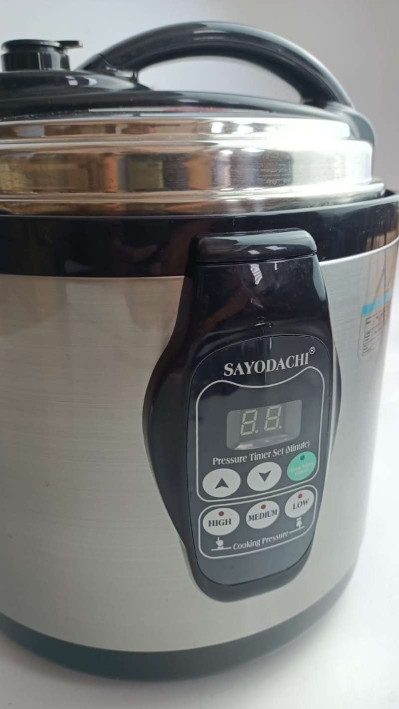 Sayodachi electric hot sale pressure cooker