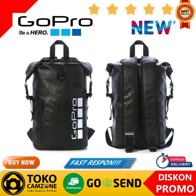 Gopro stash rolltop backpack deals