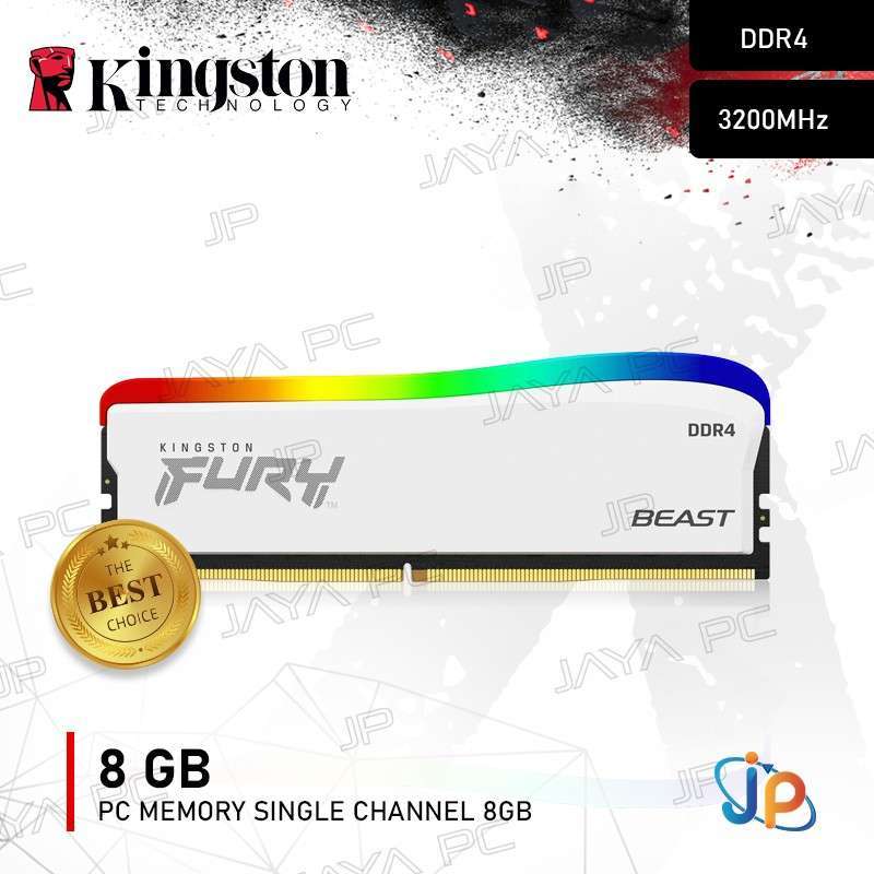 Fury Rgb Hyperx Fury White Ddr4 Rgb G Ram Ddr4 Jual Kingston