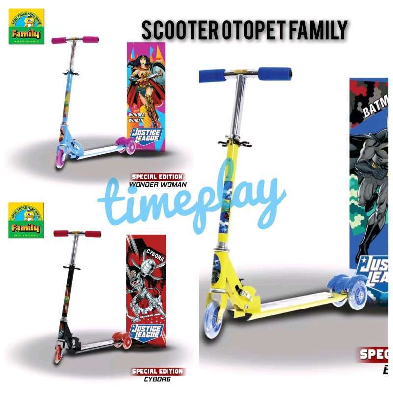 Jual Scooter Otoped Otopet Anak Roda Merk Family Bike Di Seller