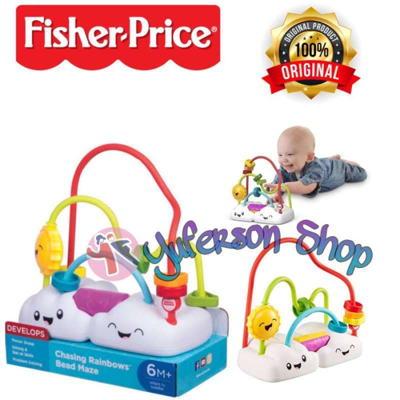 Fisher price chasing rainbows bead maze online