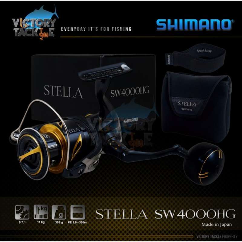 Promo Reel Pancing Shimano 2020 Stella Sw 4000 Diskon 9 di Seller