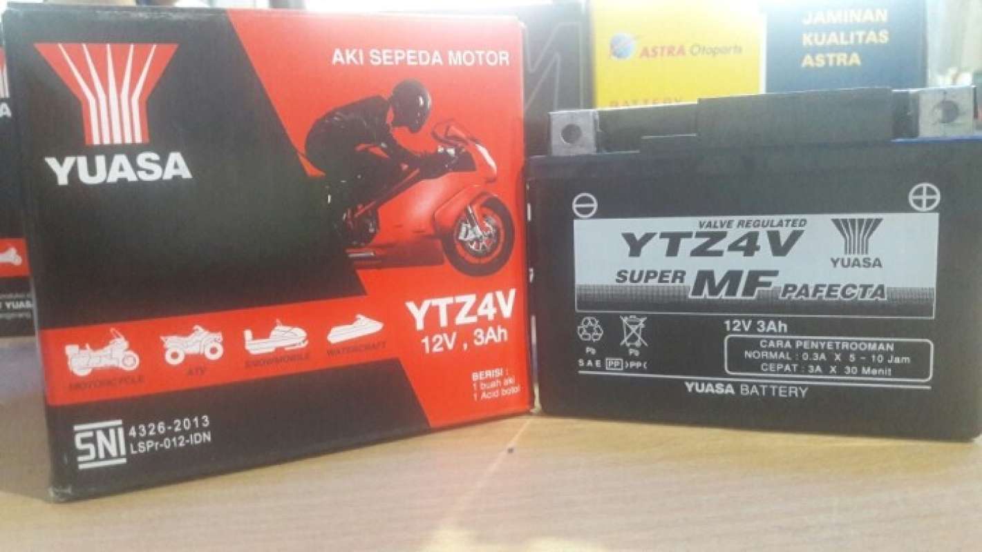 Promo Aki motor ORINAL Yamaha Mio Soul YTZ4V / YTZ5S Yuasa aki 