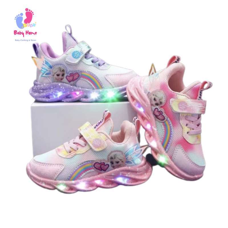Jual Sepatu Lampu Led Anak Perempuan Rainbow Sneakers 29 Pink Di Seller Cv. Fashion Show Kebon Sirih Kota Jakarta Pusat Blibli