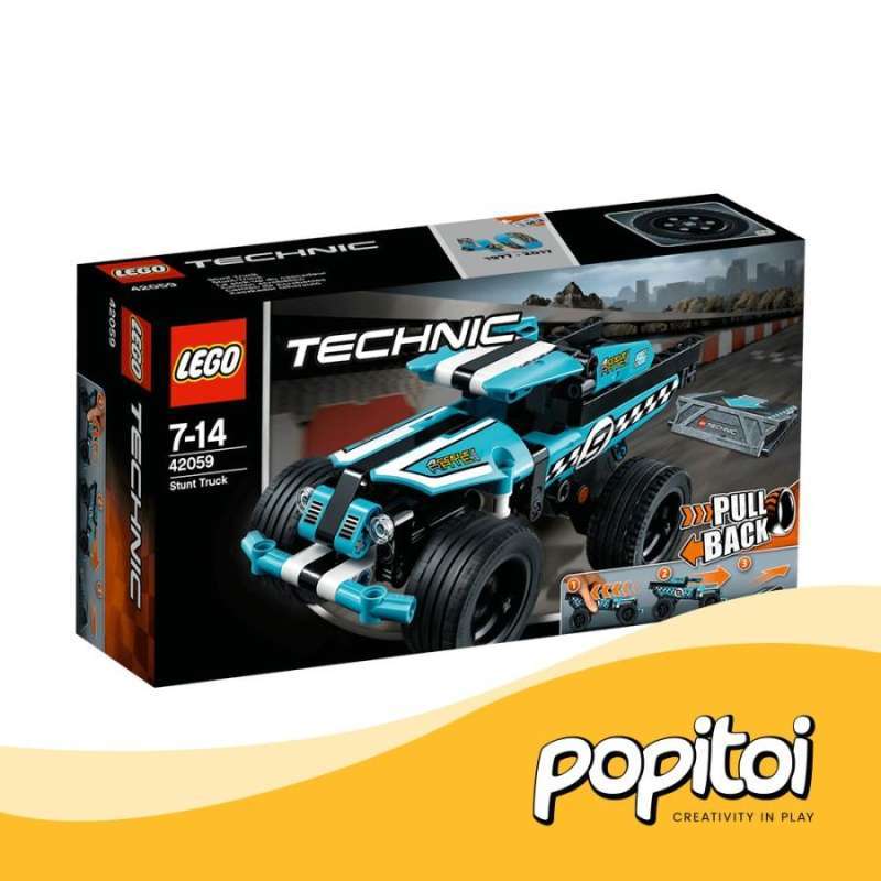Jual Lego Technic 42059 Stunt Truck BAD BOX di Seller Popitoi ID