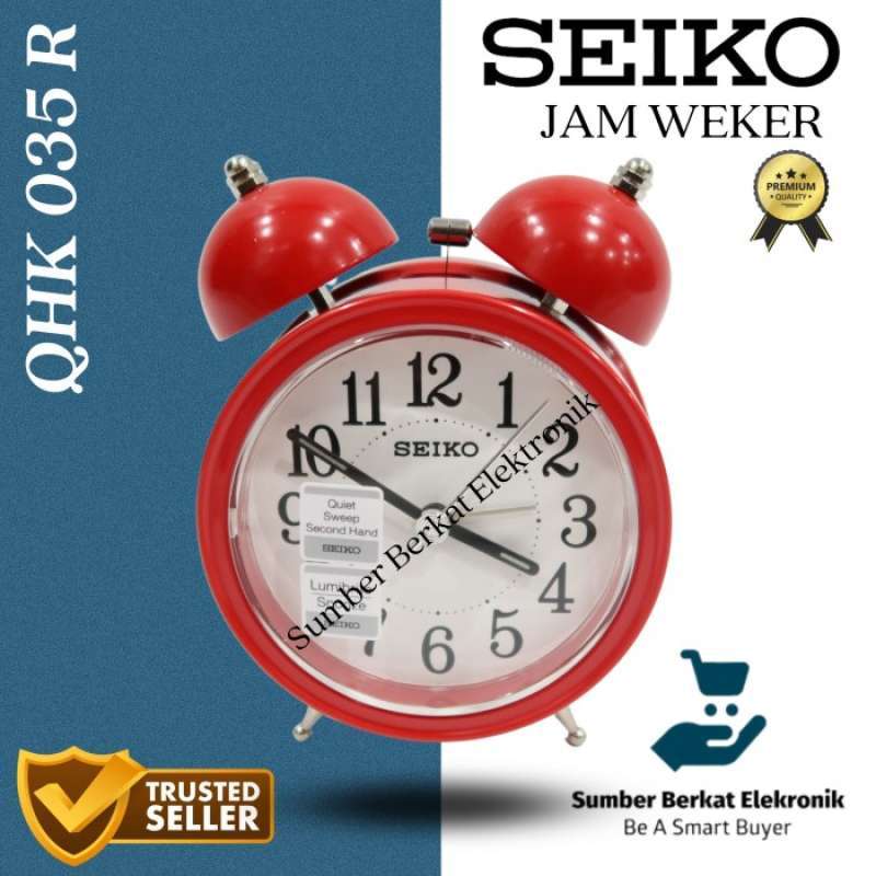 Promo Jam Beker Seiko - Qhk035R Diskon 23% di Seller Lauriel Store - Kebon  Kacang, Kota Jakarta Pusat