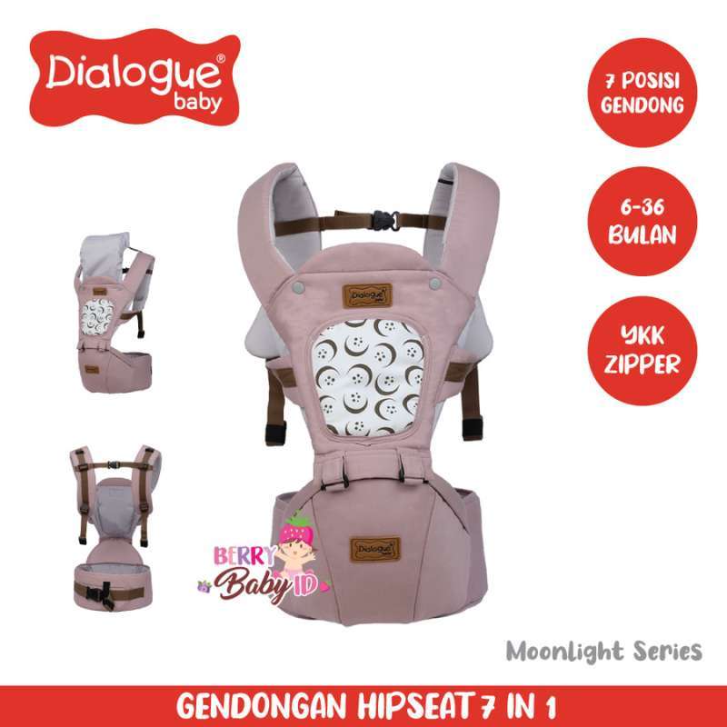 Promo Dialogue Baby Hipseat 7 In 1 Gendongan Depan Bayi Baby