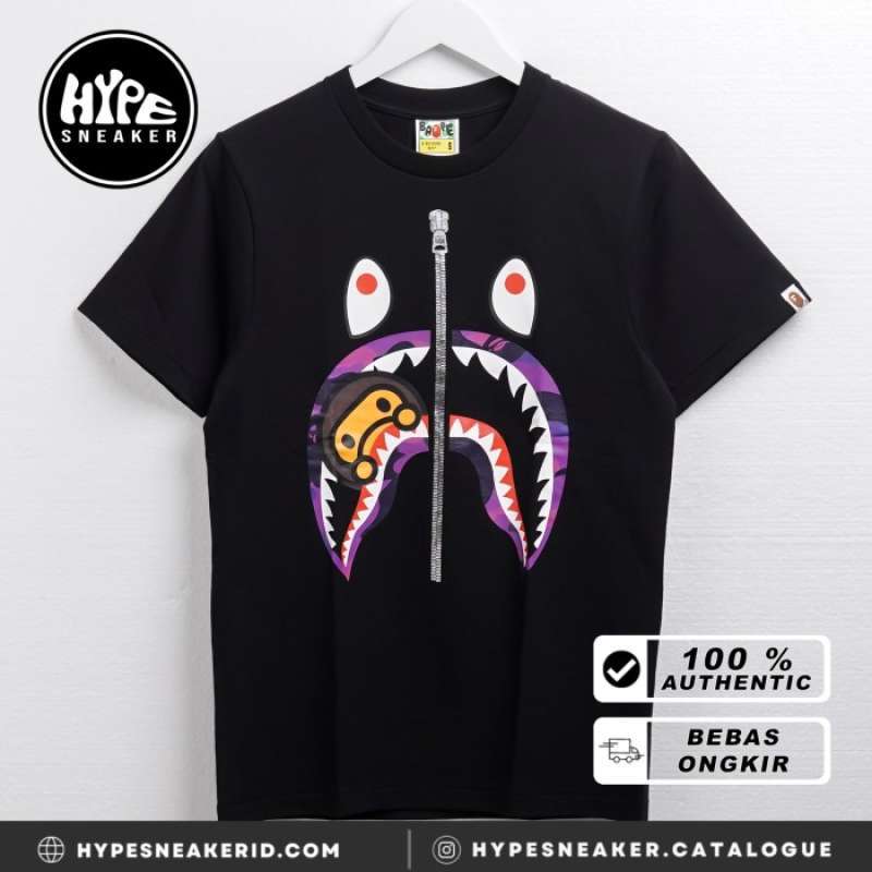Harga baju bape shark hotsell