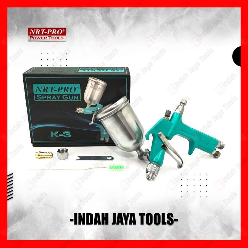 NRT-PRO Spray Gun K3 Tabung Atas Alat Semprot Cat Air Gun Sprayer