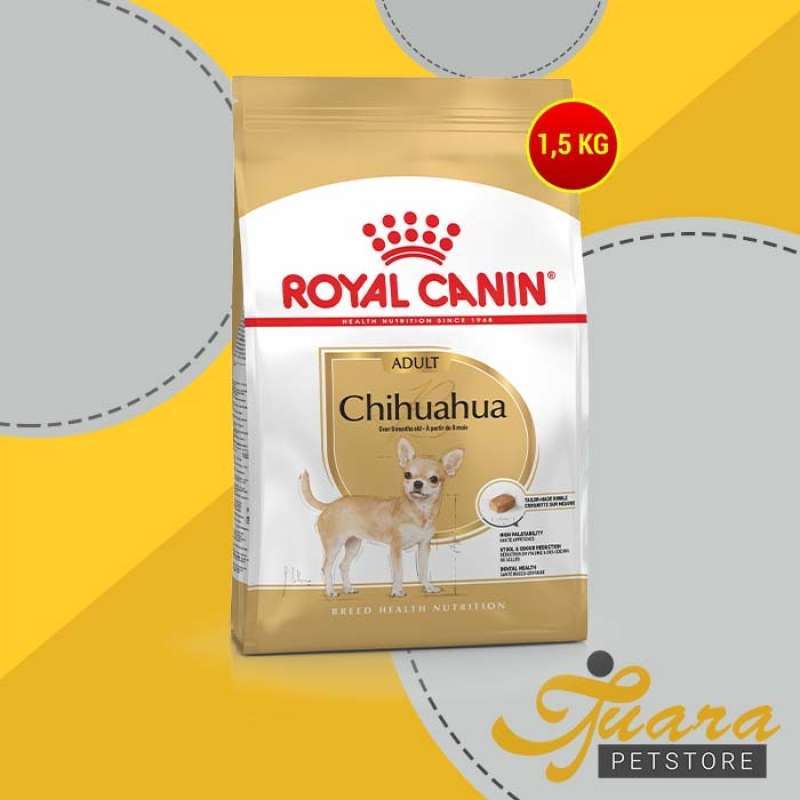 Promo Makanan Anjing Royal Canin Chihuahua Adult 1 5 Kg Cihuahua 1 5kg Diskon 8 Di Seller Esmee Shop Wanasari Kab. Bekasi Blibli