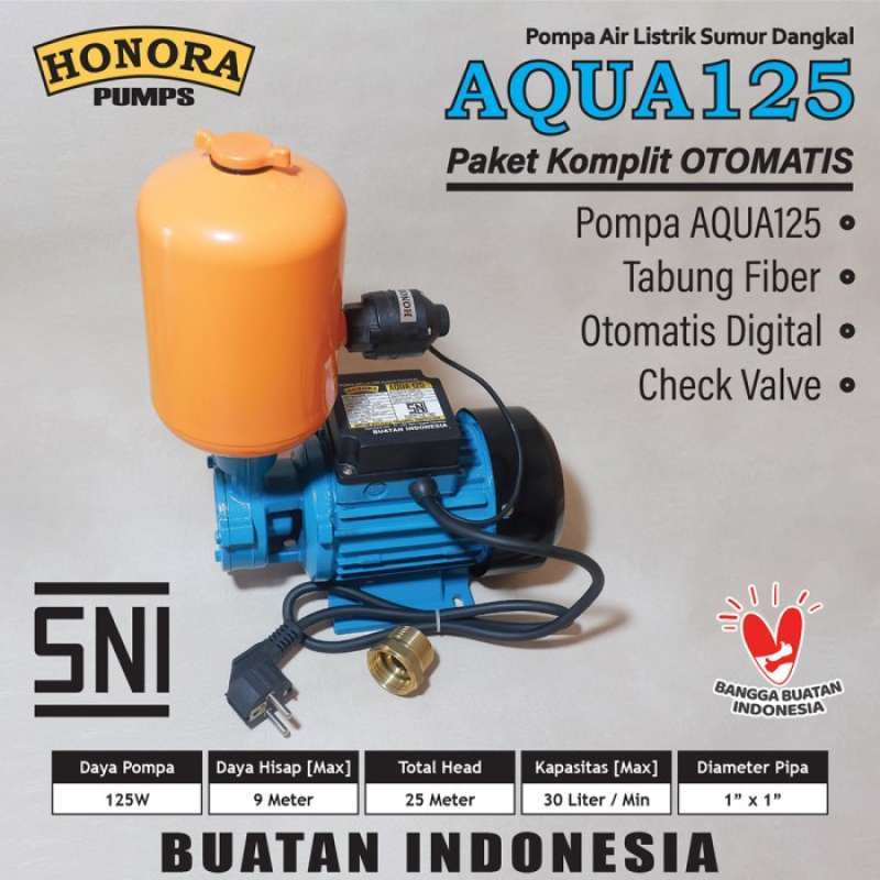 Daftar Harga Honora Pump Original Spesifikasi Lengkap November 2024
