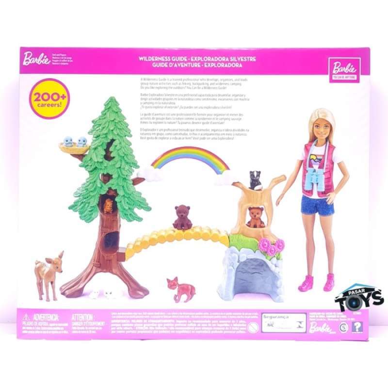 Barbie wilderness guide hotsell doll and playset