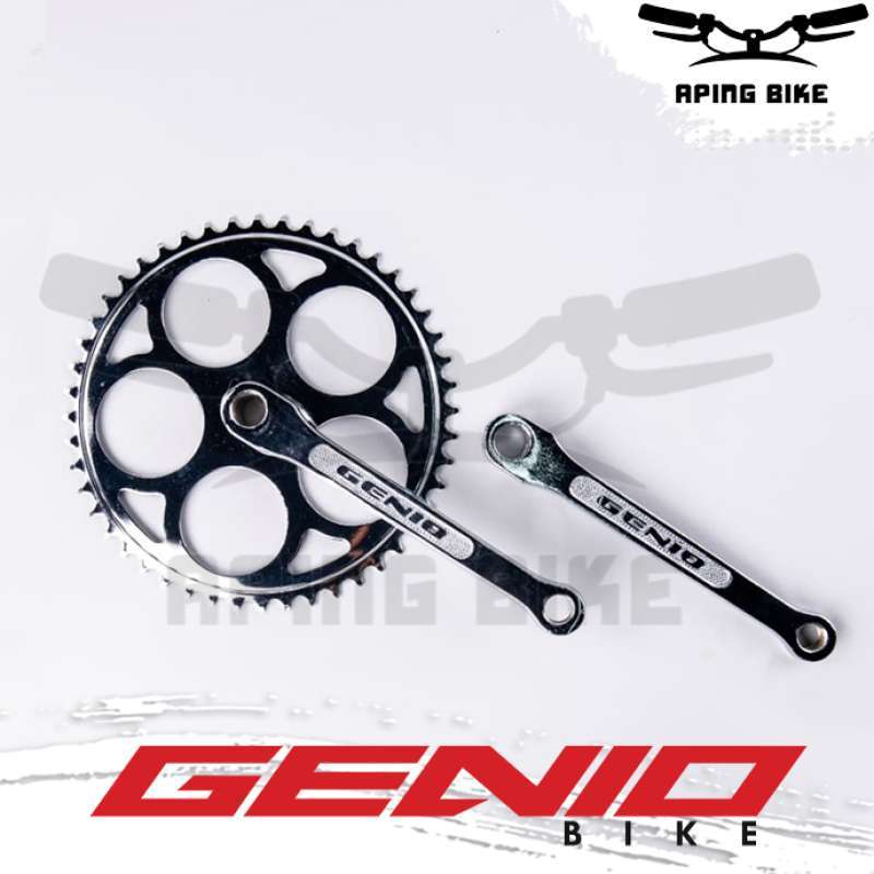 Promo Crank Genio Gr 092 Single Speed 48t Gir Sepeda Mini Onthel Fixie Diskon 29 Di Seller Aping Bike Gudang Kota Depok Blibli
