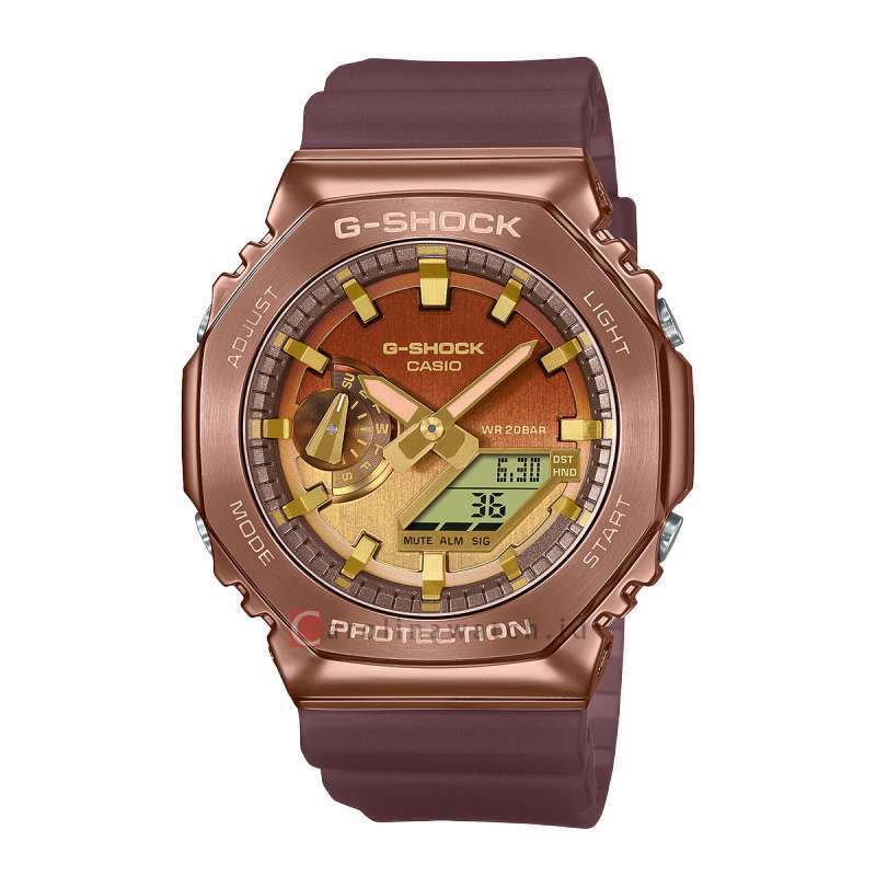 Jam tangan casio best sale rose gold