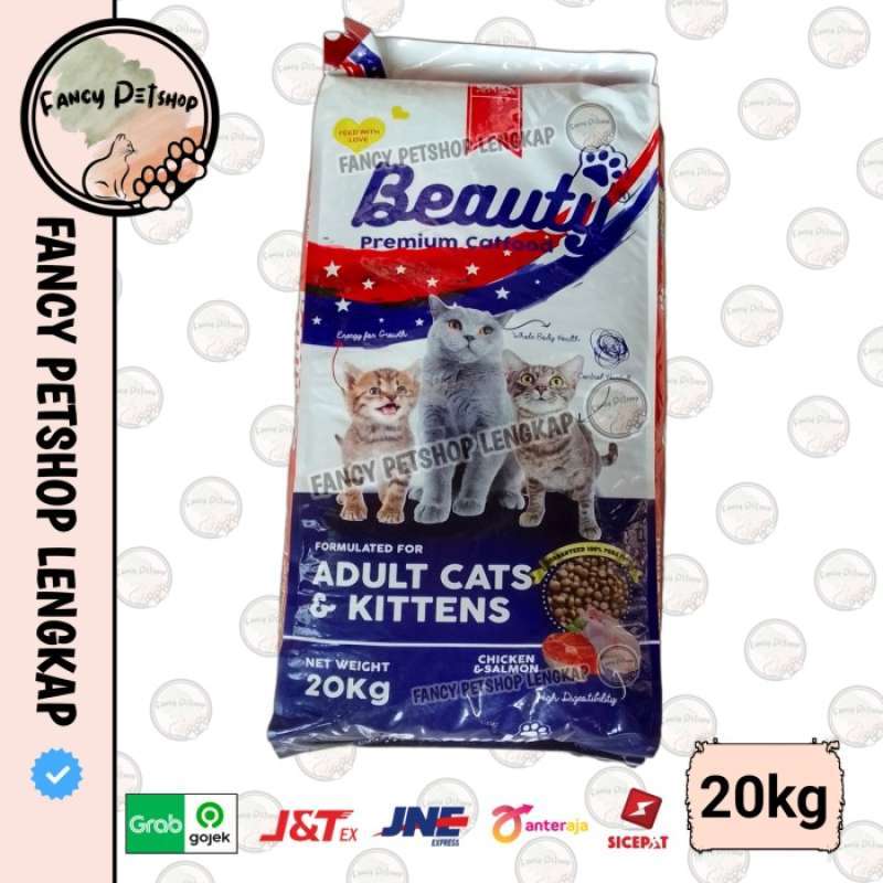 Beauty premium shop cat food