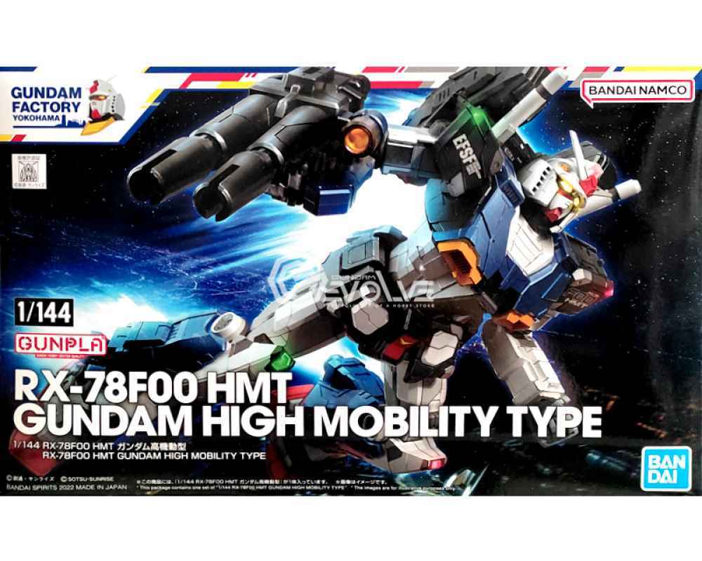 Jual Limited 1/144 Rx-78 F00 High Mobility Yokohama Factory