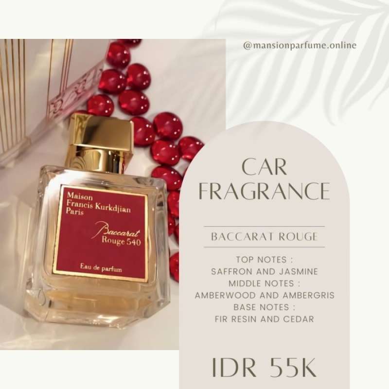 Parfum baccarat nagita top