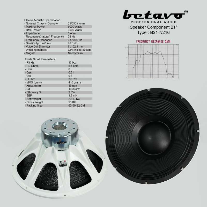 Speaker 21 inch discount