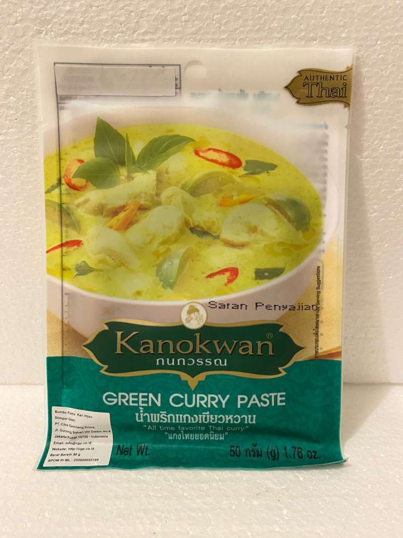 Jual Kanokwan Green Curry Paste 50gr Pak Di Seller Ranch Market Official Store Ranch Market Pesanggrahan Kota Jakarta Barat Blibli