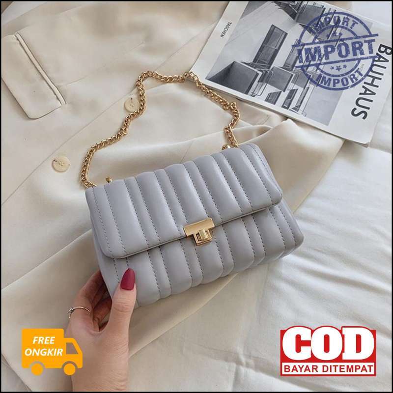 TAS PESTA TAS RANTAI ELEGAN VB3189 SELEMPANG WANITA IMPORT SLING BAG TAS  KOREA TAS KONDANGAN PERNIKAHAN TAS BATAM MURAH TAS KANTOR FORMAL FASHION  CEWE
