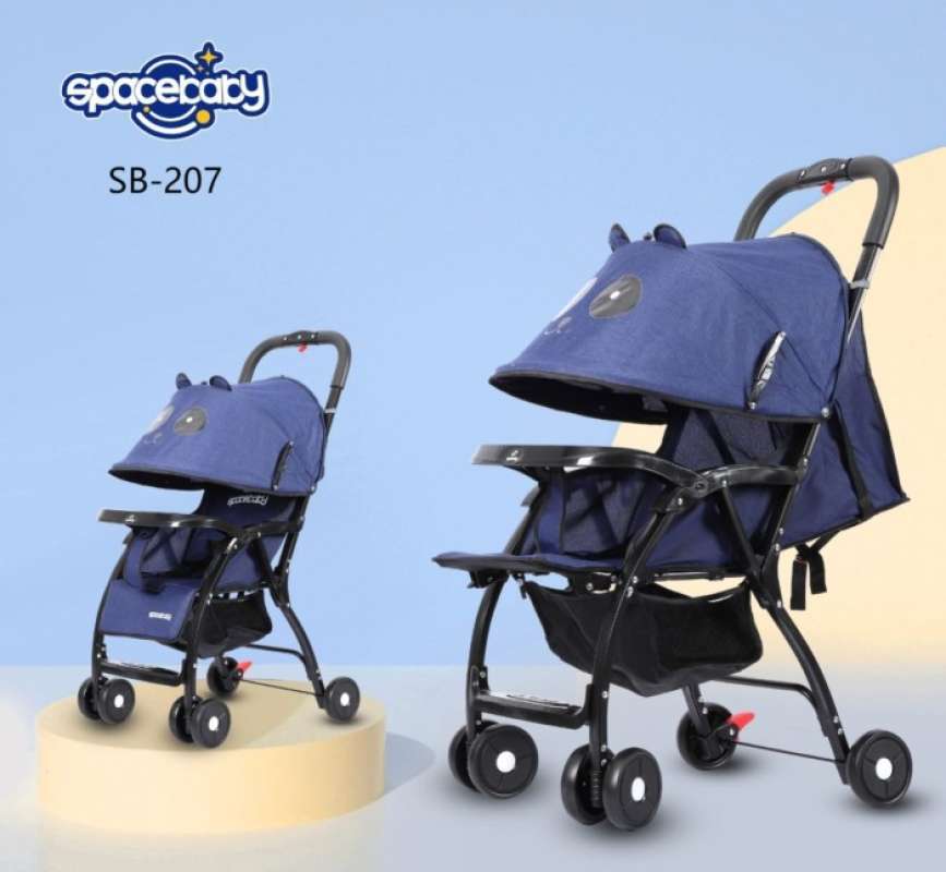 Promo Kereta Dorong Bayi Space Baby 207 Murah Stroller Baby Space