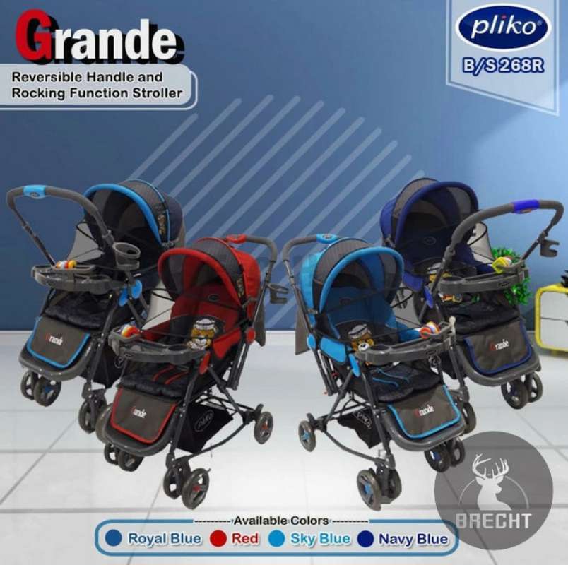 Promo GOSEND GRAB Stroller Bayi Pliko Grande 268 Kereta