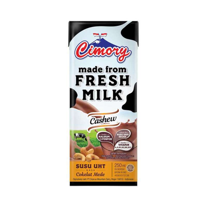 CIMORY UHT MILK 250ML CASHEW/24