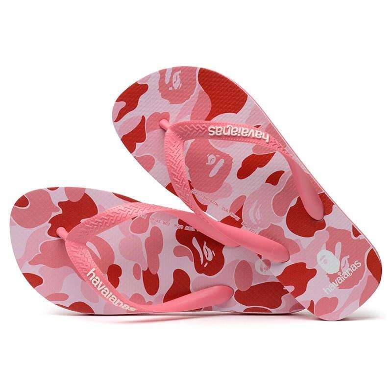 Jual BAPE Sandal Havaianas Pink 100 ORIGINAL di Seller