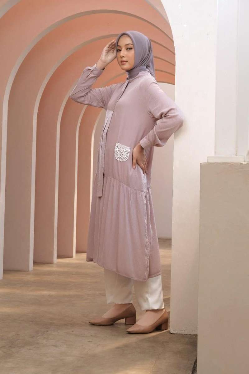 Dress tunik hijab store