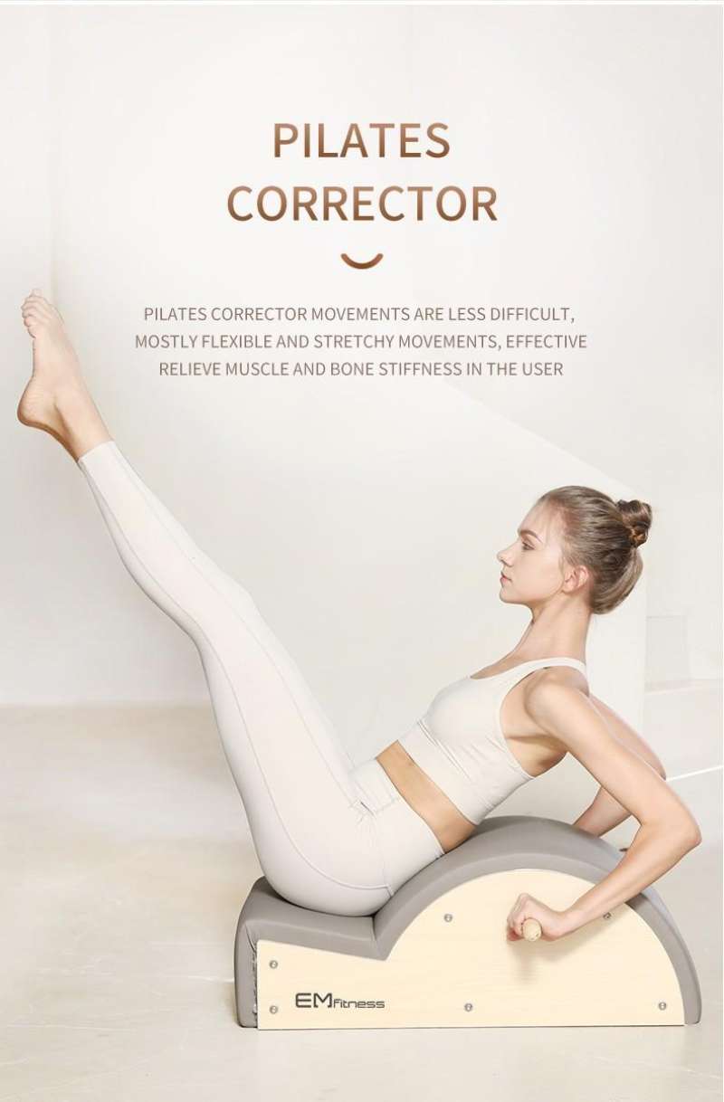 EMFitness Alat Pilates Reformer Home Yoga Mat Training Spine Corrector