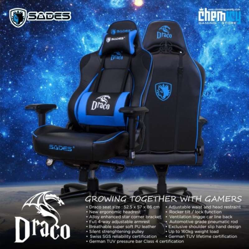 Sades draco store gaming chair