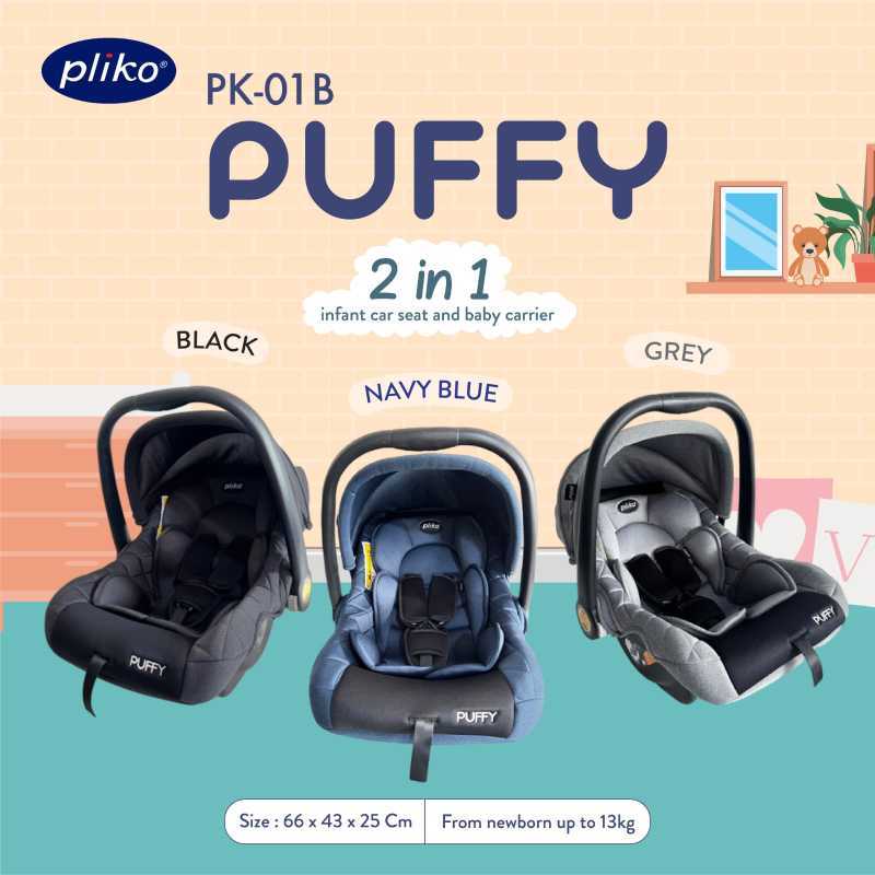 Car Seat Carrier Pliko PK 01 B Puffy carseat dudukan mobil bayi