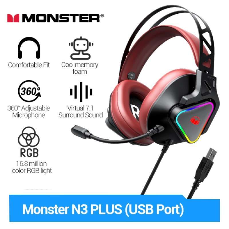 Monster top 7.1 headset