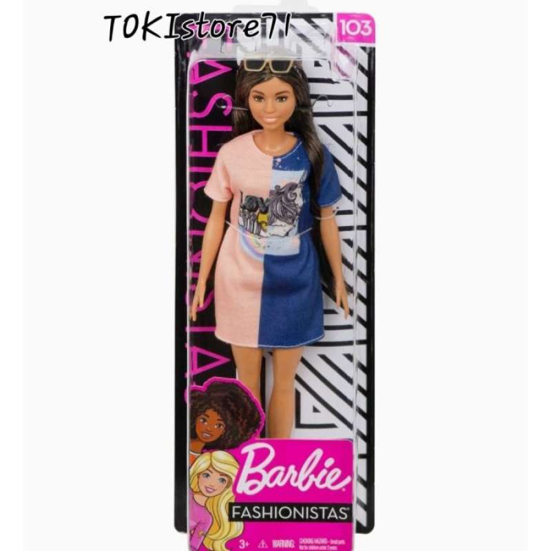 Barbie fashionistas doll best sale 103