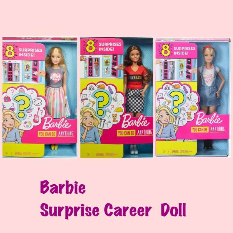 Barbie surprise shop career doll