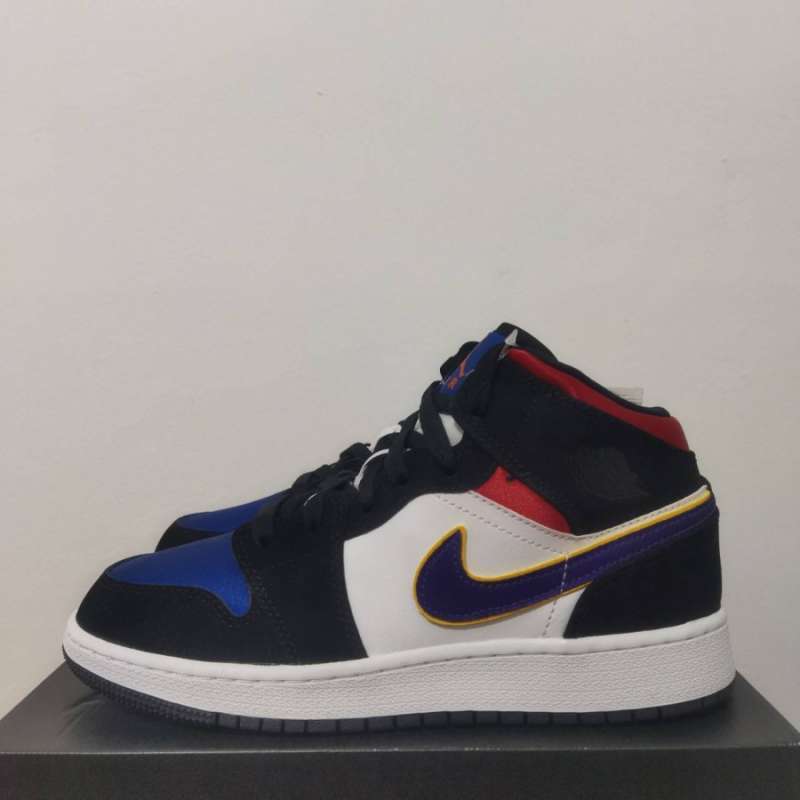 Jual Air Jordan 1 Mid Lakers Top 3 GS 36.5 di Seller Yozugoods