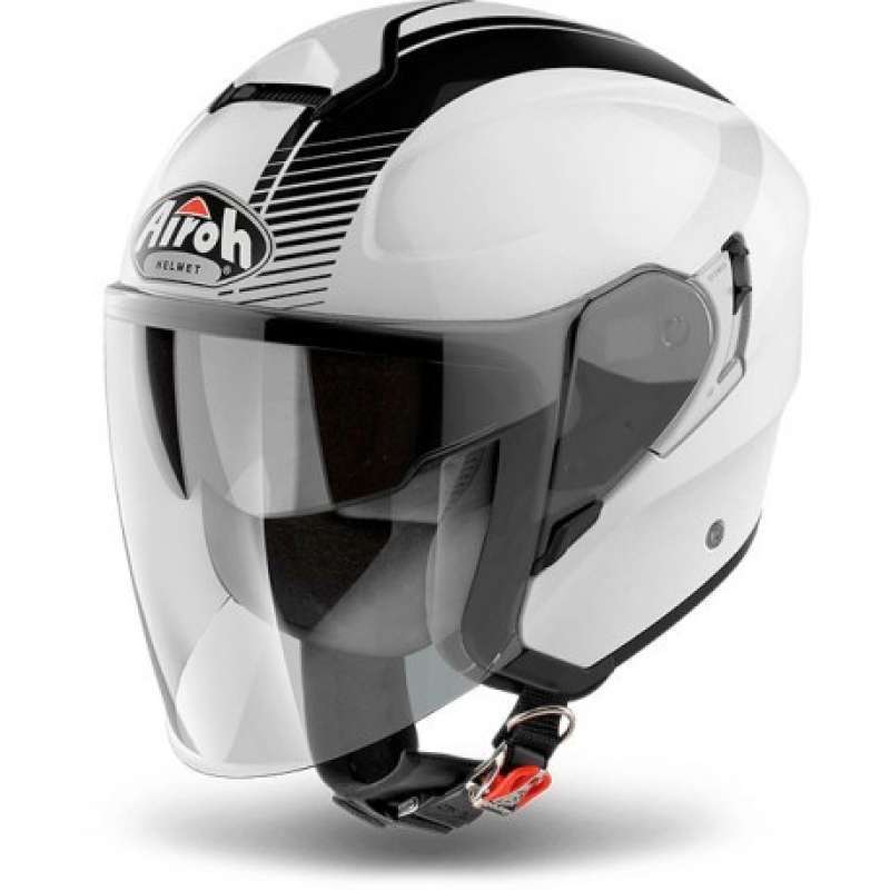 Helm half face airoh clearance