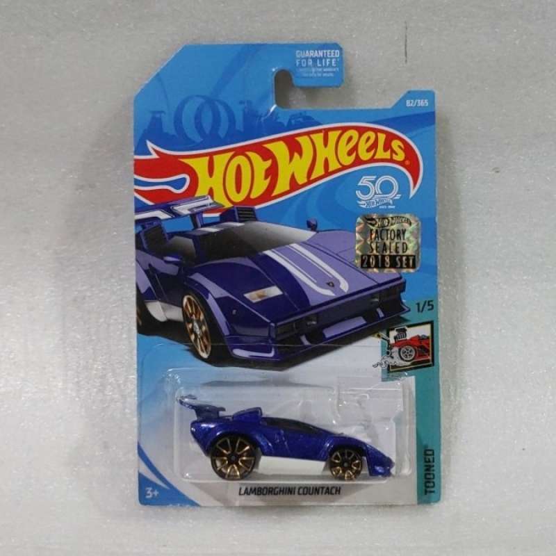 Hot wheels lamborghini countach tooned sales