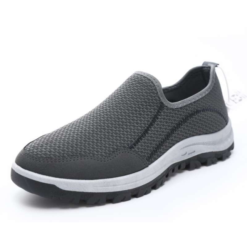Promo Techdoo Sepatu Slip On Olahraga Sepatu Pria Sport Running - Main Image
