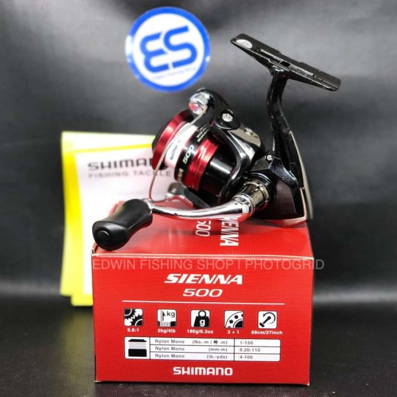 Promo Reel Pancing Shimano Sienna 500 Fg Diskon 17% Di Seller