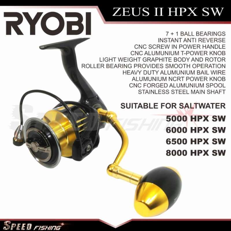 Ryobi Zeus HPX Reels