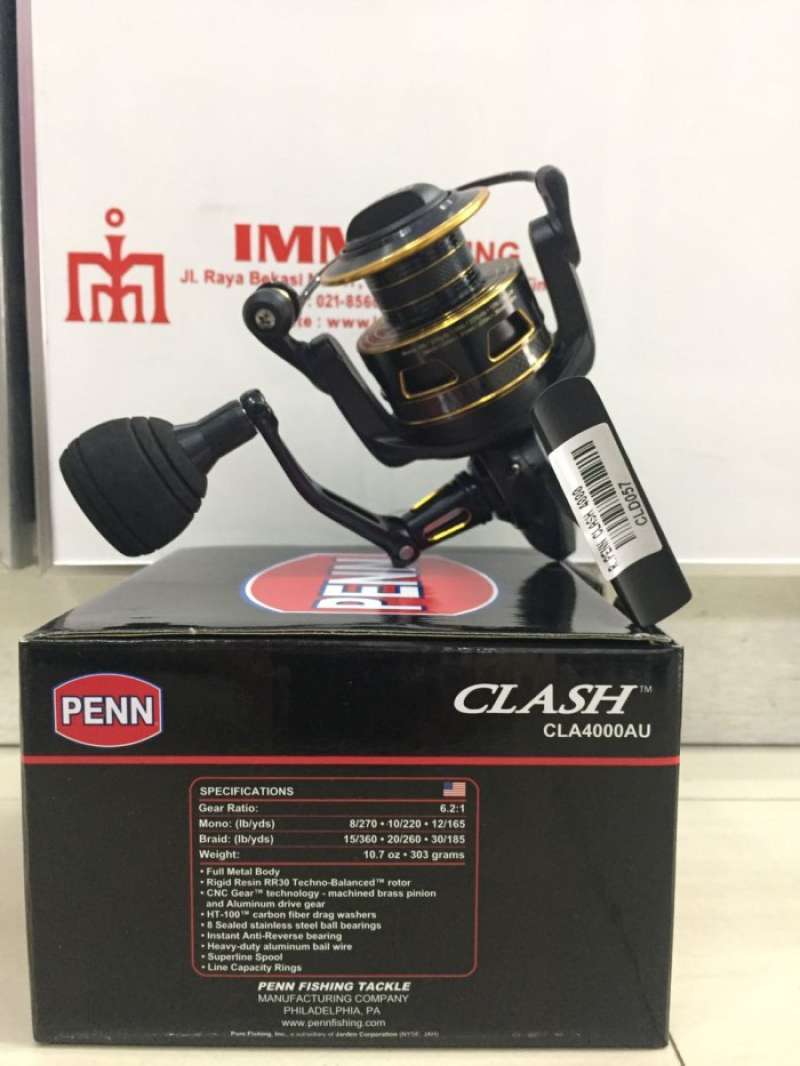 Promo Reel Penn Clash Cla 4000 Au Diskon 17% di Seller Hafizh Store 4 -  Cikoko, Kota Jakarta Selatan